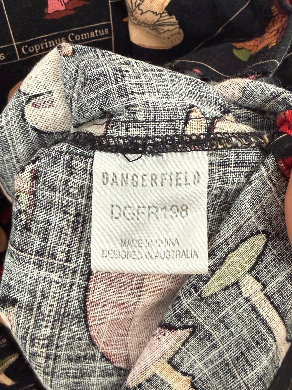 DANGERFIELD Fungus Cottagecore Blouse - Picture 7 of 10